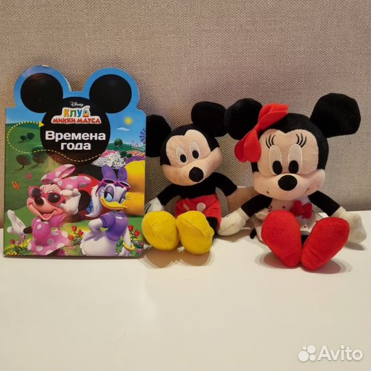 Игрушки Disney Mikey и Minnie Mouse