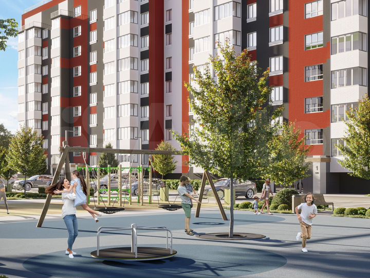 2-к. квартира, 57,4 м², 6/8 эт.