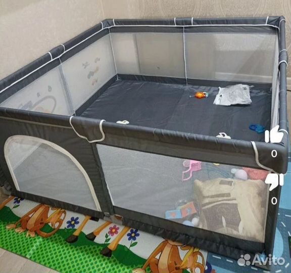 Большой детский манеж cinlankids
