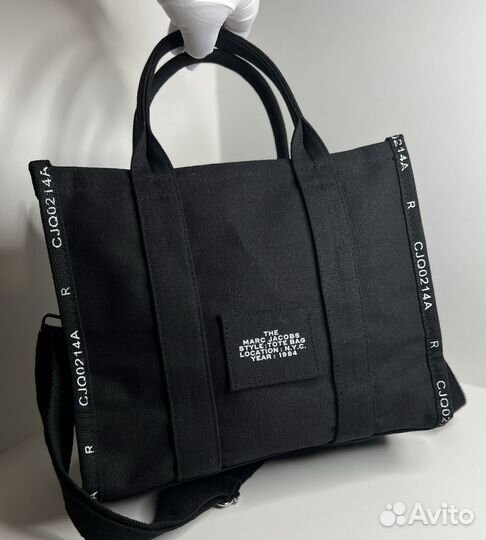 Сумка шопер the tote bag marc jacobs черная