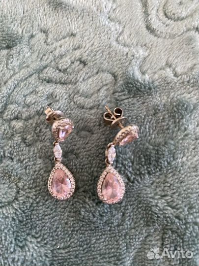 Серьги серебро 925