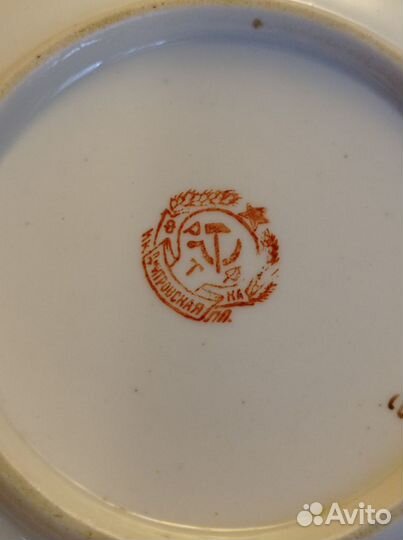 Чайная пара Дмитровская фабрика