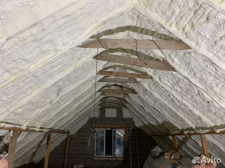 Утепление пенополиуретаном