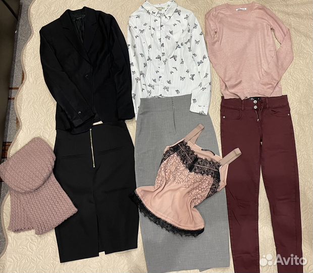 Женские фирменные вещи пакетом 42-44, цена за всё