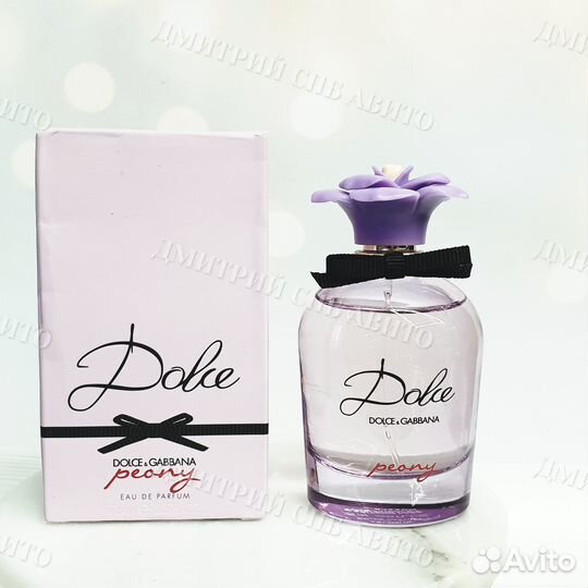 Dolce Gabbana Dolce Peony дольче габбана дольче пи