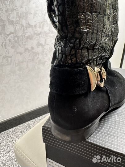 Сапоги натуральная кожа Para 37