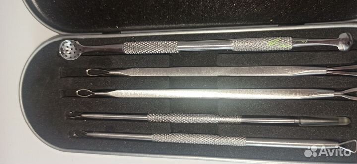 Набор для косметолога, чистка ложка уно, петля