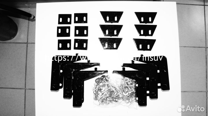 Экспедиционный багажник Нива 2121 (сетка), трофи