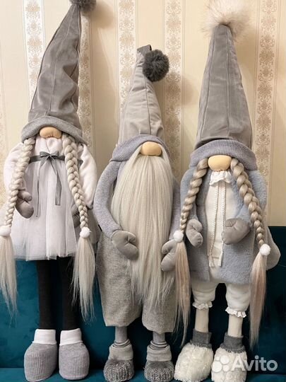 Скандинавский гном, новогодний гном