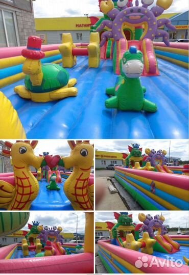 Батут надувной