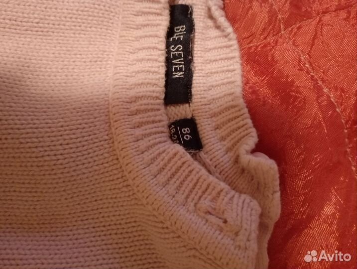 Свитер для девочки 86