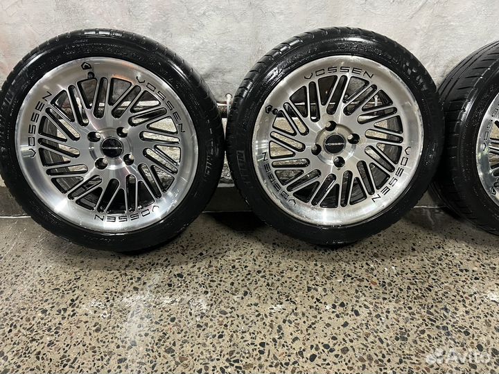 Литые диски р 16 4 100 vossen с летней резиной