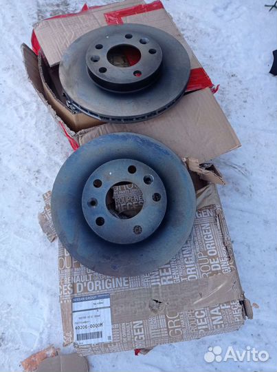 Тормозной диск передний без ESP для Nissan Terrano