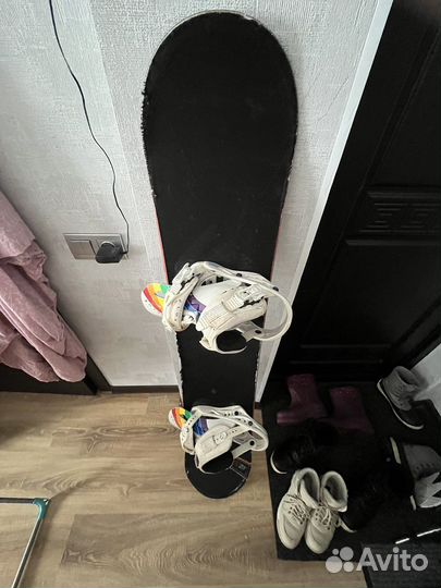 Сноуборд k2 с креплениями flux