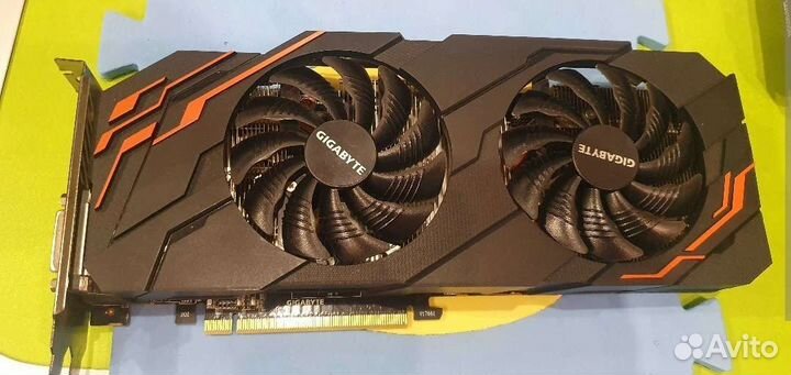 Видеокарта Gigabyte GTX 1070 Windforce