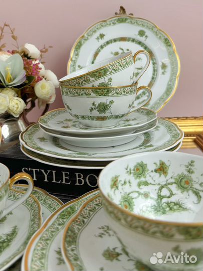 Чайные тройки Limoges Haviland