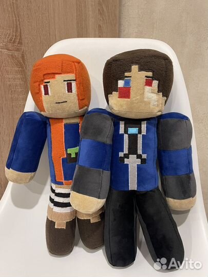 Мягкие игрушки minecraft