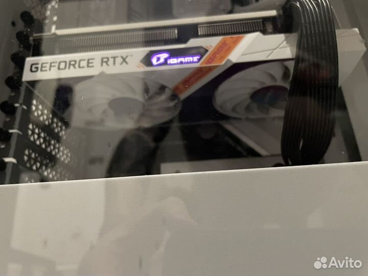 Видеокарта rtx 3050 Igame white