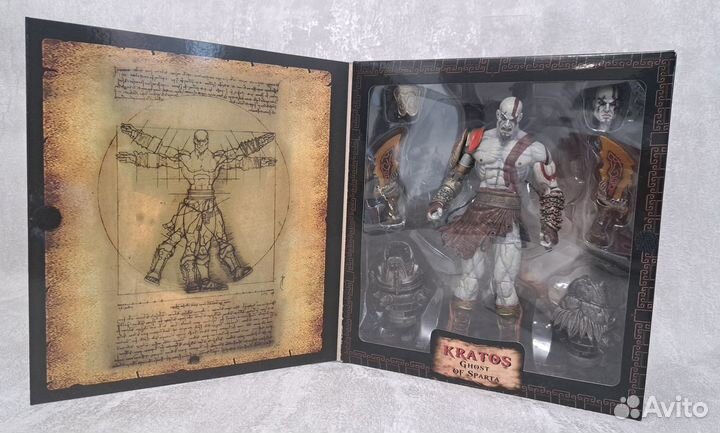 Новая фигурка Кратоса (Kratos) от Neca