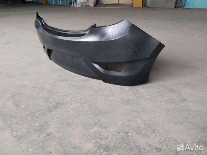 Бампер задний Хендай Солярис хетчбек 10-14 г.в