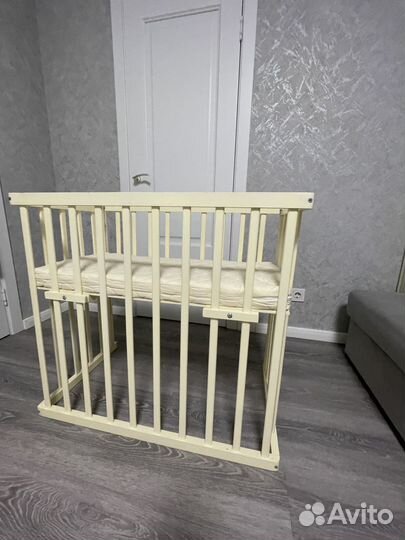 Приставная кроватка