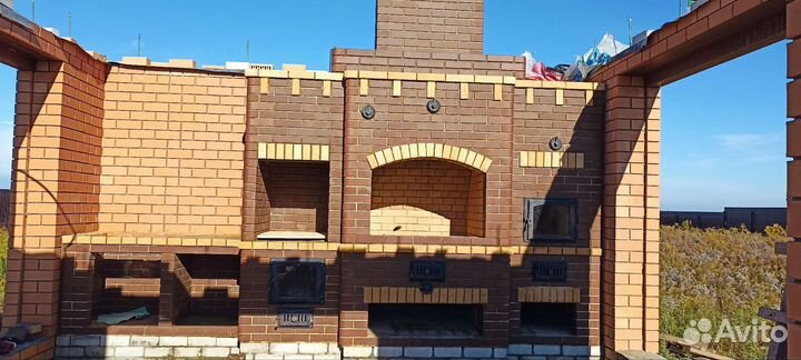 Строительство домов из газобетона и барбекюкомпл