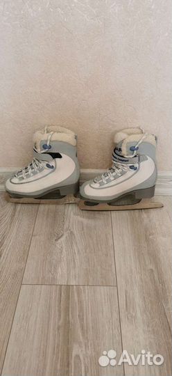 Коньки детские на меху Graf Montana Comfort