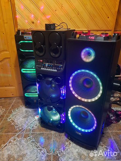 Портативная музыкальная колонка 1600w