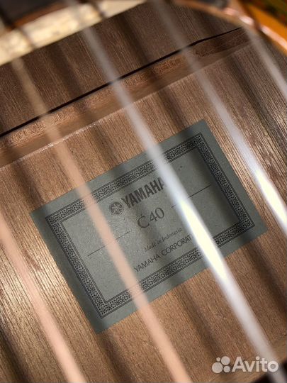 Гитара yamaha c40