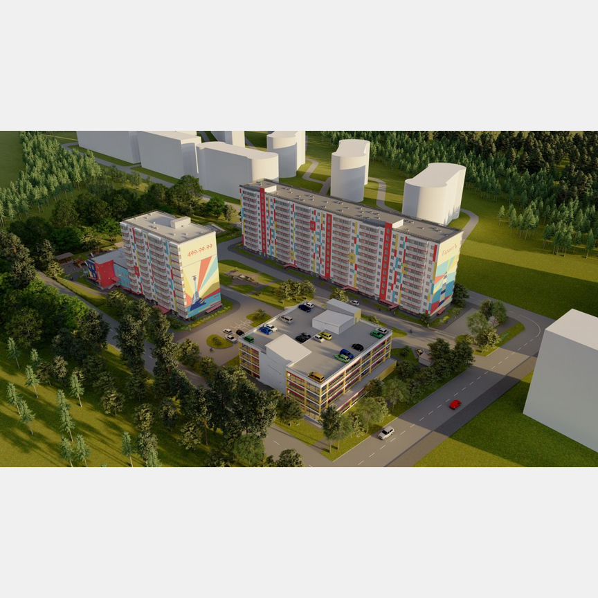 1-к. квартира, 58,8 м², 3/10 эт.