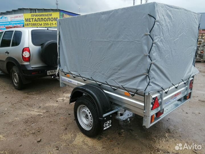 Прицеп для легкового автомобиля с тентом 110 см мз