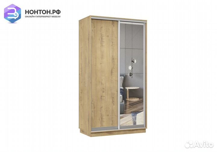 Шкаф-купе двухдверный Вега мини бунратти