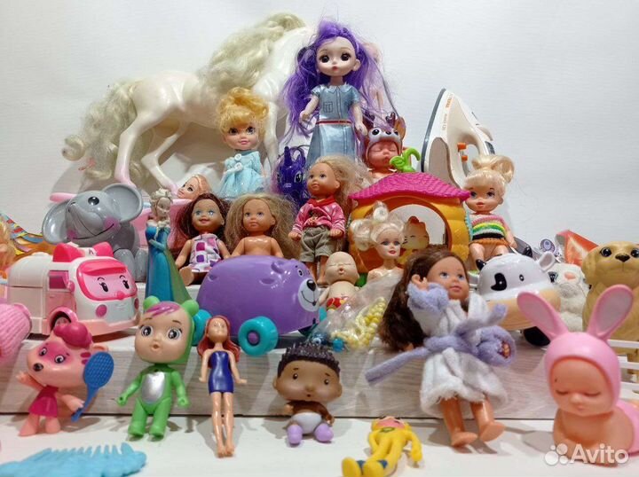 Куклы, пупсы пакетом