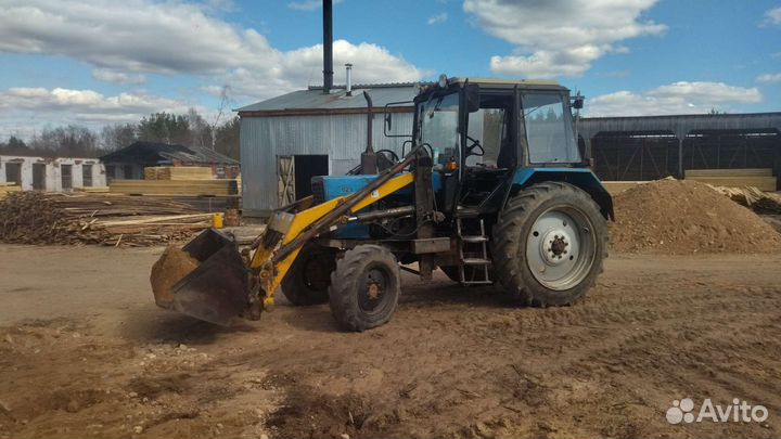 Аренда,Услуги трактора мтз 82 с куном и прицепом