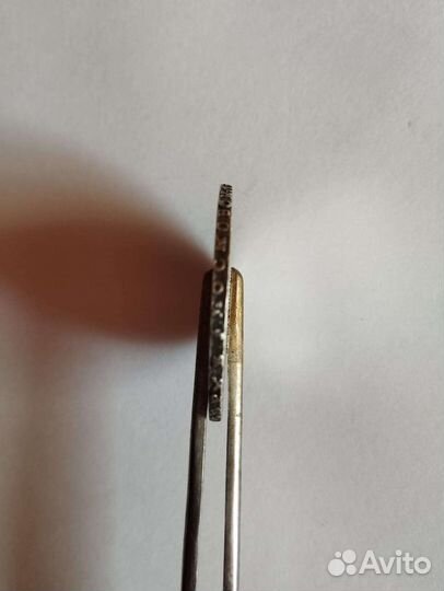 Монета серебро 1 рубль 1728 г