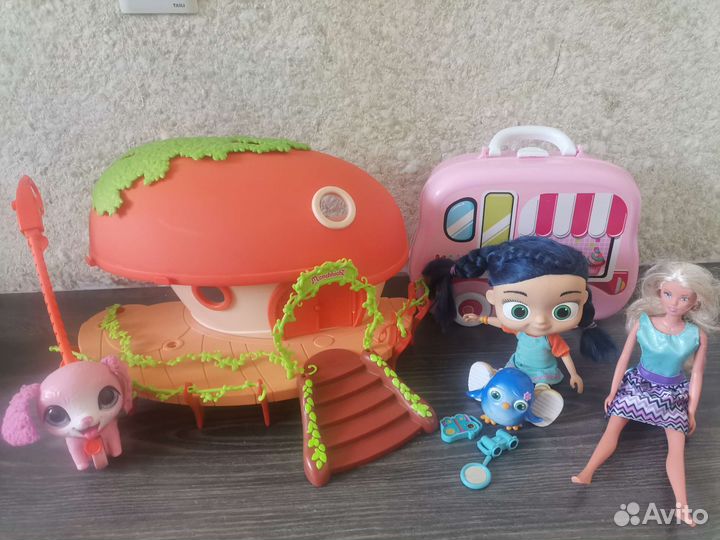 Игрушки пакетом для девочки