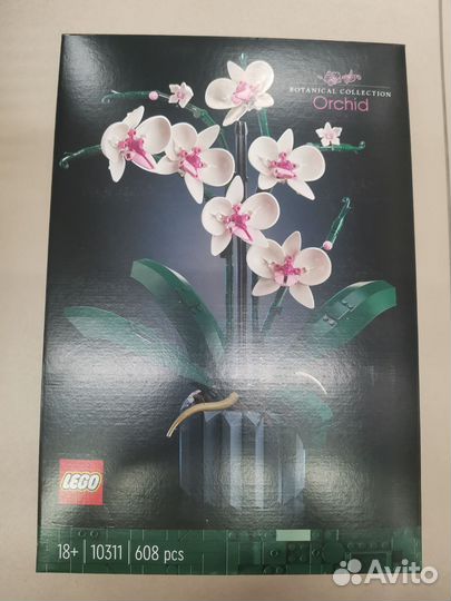 Lego Лего Icons Orchid Орхидея 10311