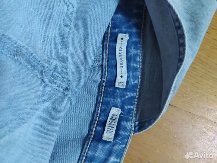 Джинсовый комбинезон reserved 46 размер