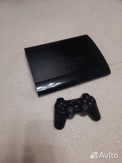 PS 3 Super Slim 500G прошитая 48 игр