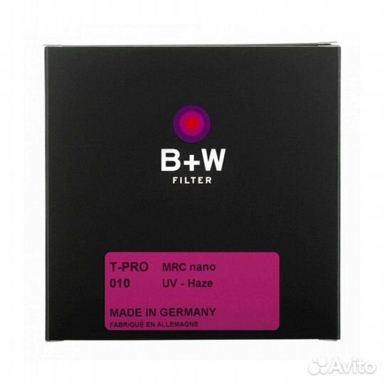 Светофильтр B+W T-Pro 010 MRC nano UV-Haze 58mm ул
