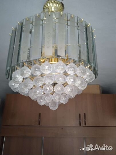 Люстра потолочная бу