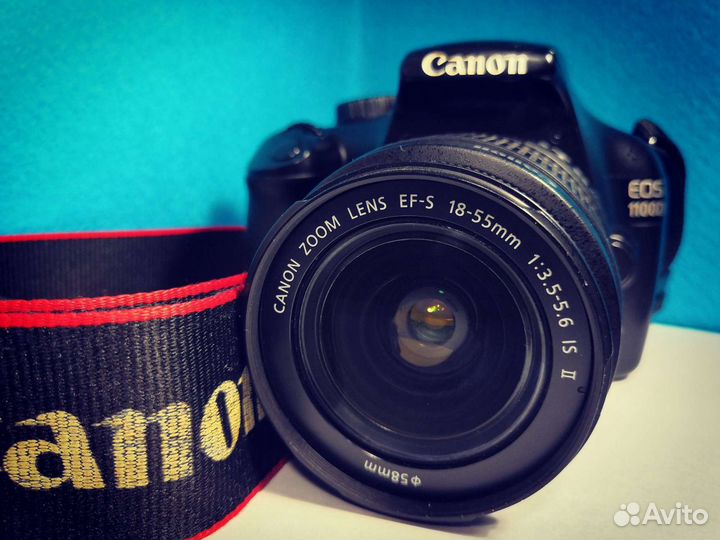 Зеркальный фотоаппарат Canon EOS 1100D Kit 18-55
