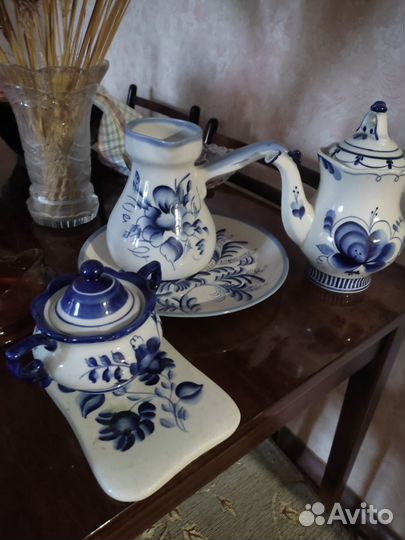 Посуда гжель