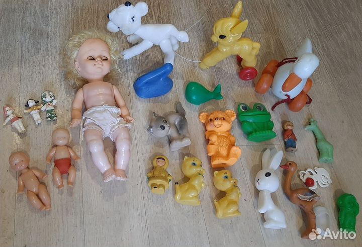 Пакетом лот пупс игрушки гдр СССР