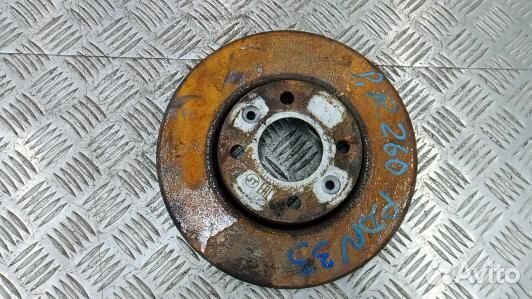 Диск тормозной передний renault megane 2 (PDN33N60