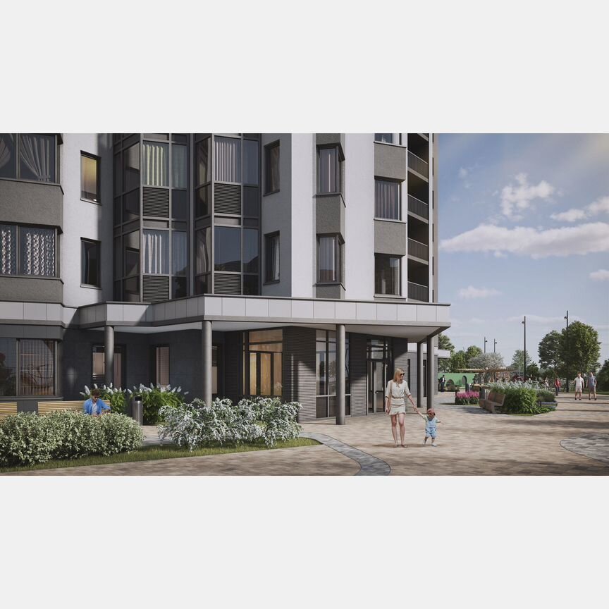 Квартира-студия, 23,1 м², 16/19 эт.