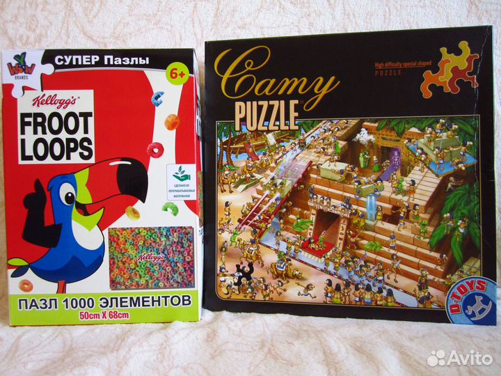 Пазлы К. Нишино, Ravensburger, D-Toys