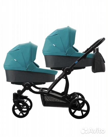 Коляска для двойни 2в1 AroTeam Twinat Duo Польша