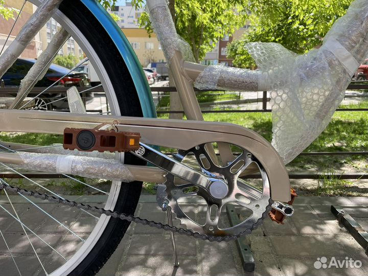 Новый велосипед Stels Navigator 325 с корзинкой