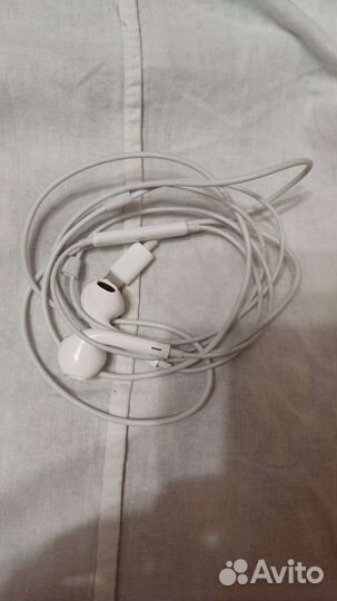 Наушники apple earpods lightning оригинал